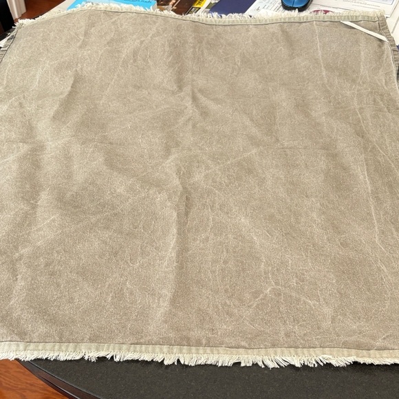 Primitives by Kathy Gray and White Map Decor, Wall Hanging, Table Cloth 27”x 28” - Picture 6 of 7